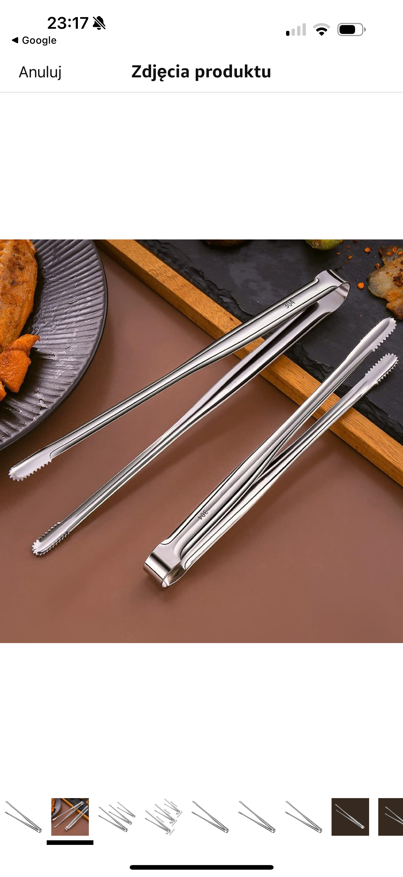 Pinces de Barbecue en Acier Inox 304 | Accessoire de Cuisine Premium pour Grillades et BBQ