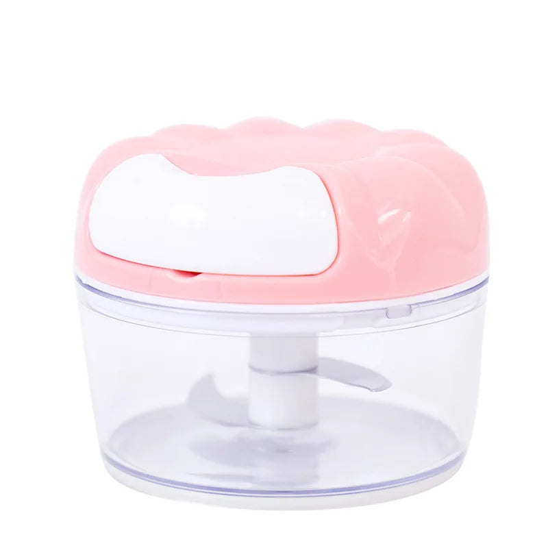 Presse-Ail & Purée Manuel Compact | Design Rose | Idéal Ail & Pommes de Terre