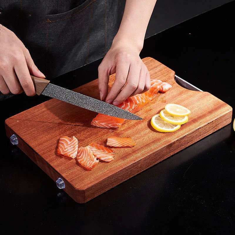 Planche de Cuisine Premium en Bois d’Ébène | Naturelle, Durable & Hygiénique | Finition Sans Traitement