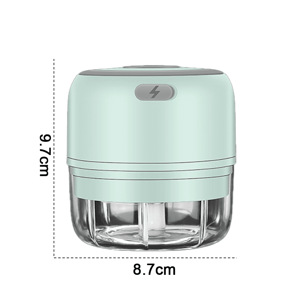 Hachoir électrique USB multifonction | Compact, rechargeable et silencieux pour Ail, légumes, viandes