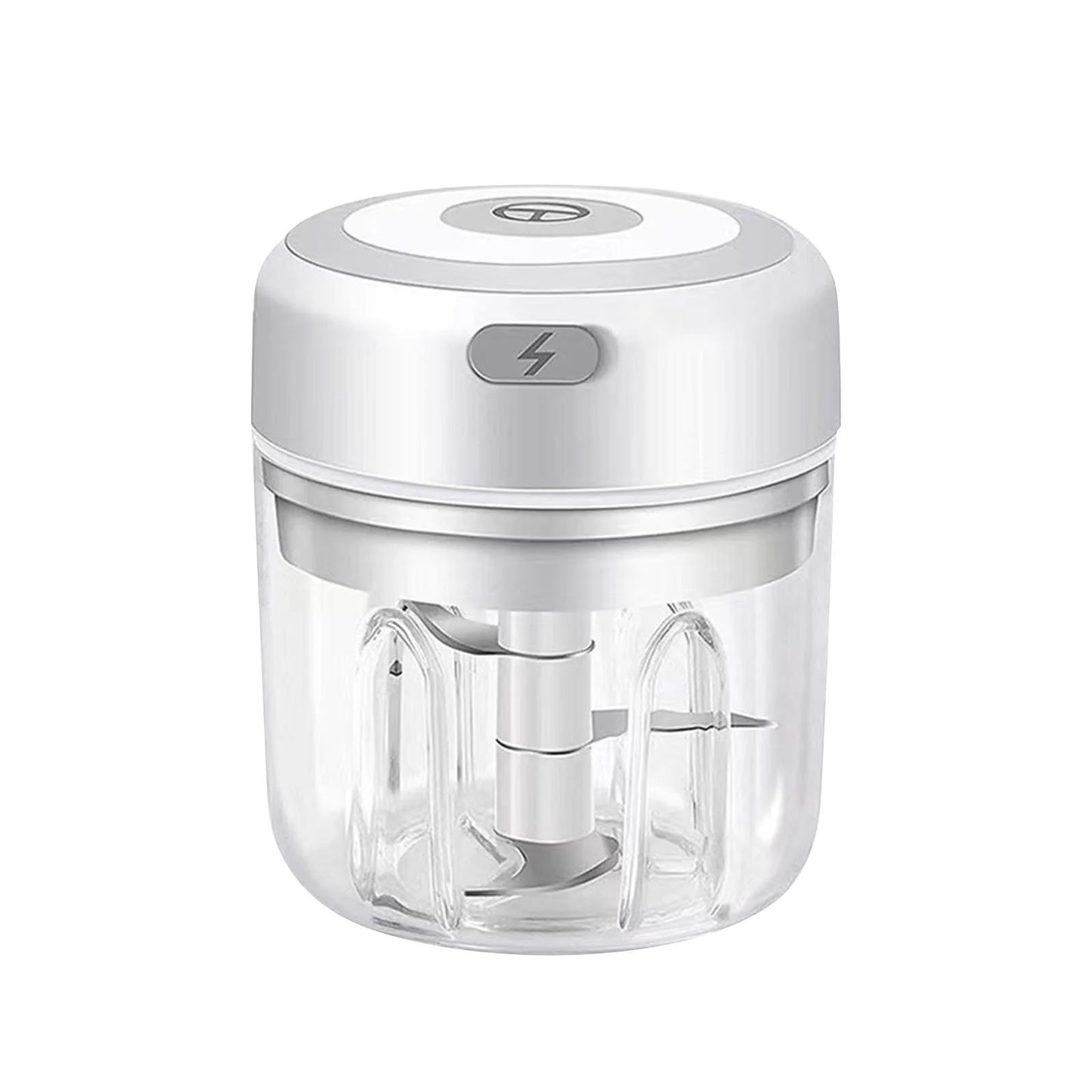 Hachoir électrique USB multifonction | Compact, rechargeable et silencieux pour Ail, légumes, viandes