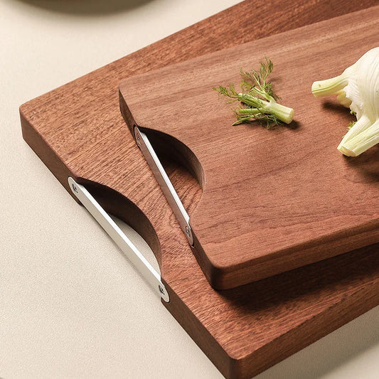 Planche de Cuisine Premium en Bois d’Ébène | Naturelle, Durable & Hygiénique | Finition Sans Traitement
