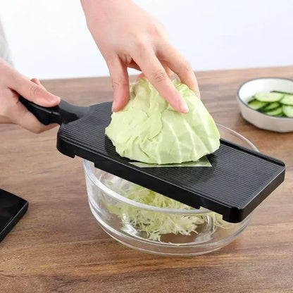 Coupe-légumes esthétique & précis | Râpe à chou, trancheur à salade & éplucheur 3-en-1