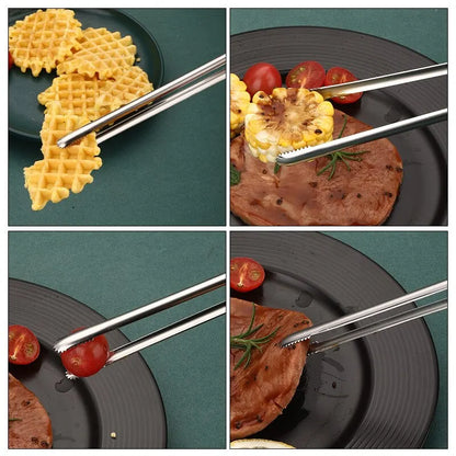 Pinces de Barbecue en Acier Inox 304 | Accessoire de Cuisine Premium pour Grillades et BBQ