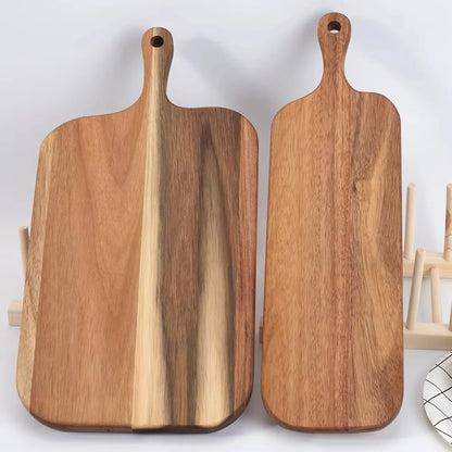 Planche en Bois Multi-Usages | Double Face avec Poignée – Plateau de Service & Planche à Découper