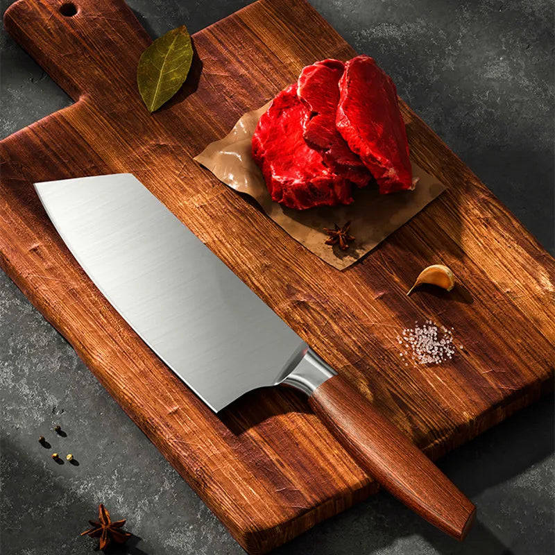 Kit Couteaux Japonais en Acier Inox | Tranchant Durable & Finition Premium